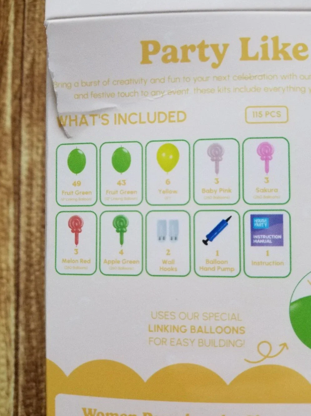 NWT House of Party Cactus Fiesta Balloon Creation Kit UNUSED IN BOX DIY VBS